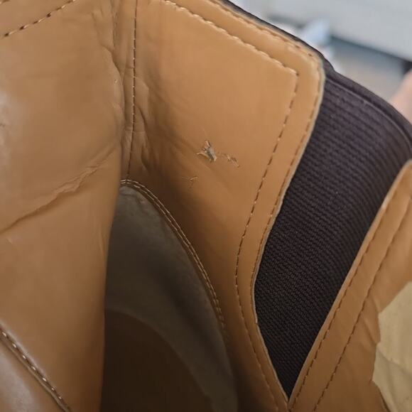 Nine West Vintage American Collection Bootie Size 8 Brown Western - Picture 11 of 13